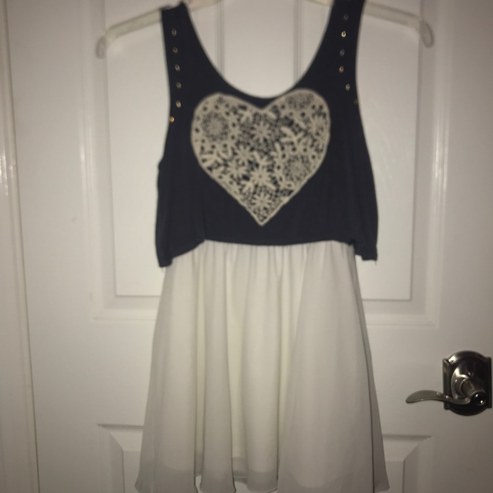 Kids Heart Creme Dress